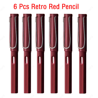 6 buc. Creion nelimitat Eternal nou, fără cerneală, creion fontonic pentru scris, artă, schiță, pictură, cadouri pentru copii, papetărie kawaii