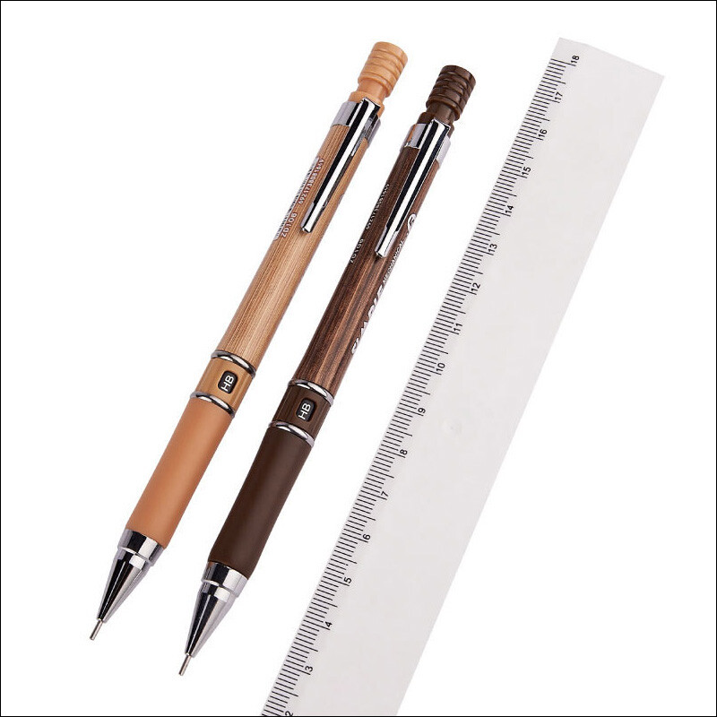 0,5 mm 2B/HB olovo, plastična drvena zrna, mehanička olovka, automatska olovka, crna, šareno punjenje, pokretna olovka za pisanje, crtanje