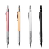 0,3/0,5/0,7 mm roosa kuldne hõbedane mehaaniline pliiats Professionaalne kunst Joonistus Kirjutamine Metallist Automaatsed pliiatsid Kirjatarbed