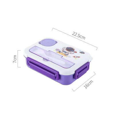 1300 ml Bento lõunakarp lastele tüdrukutele armas dinosaurus Bento Box võileiva-puuviljakarp toidu säilituskonteiner mikrolaineahi