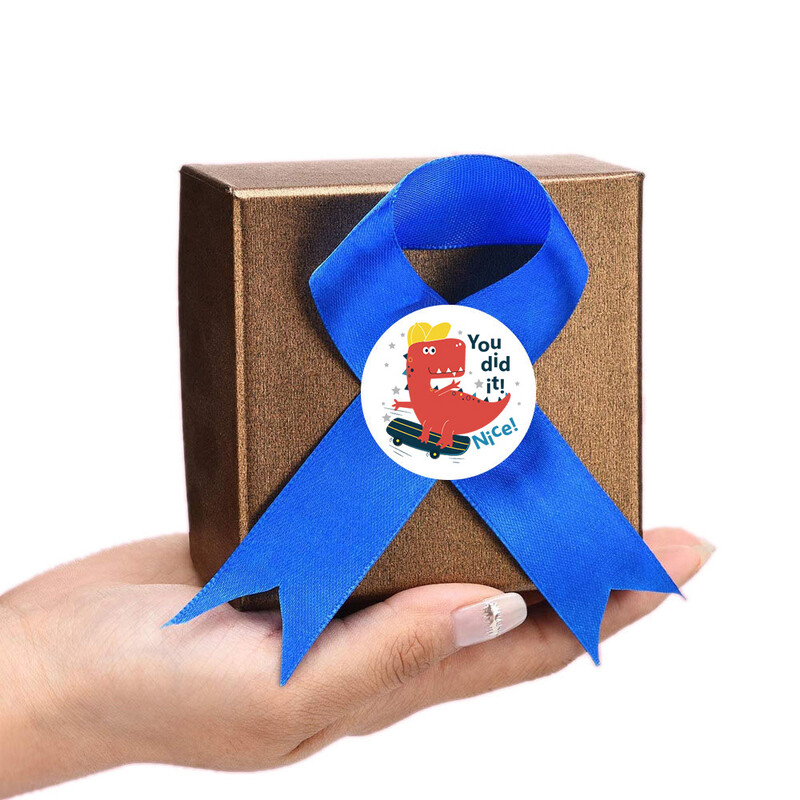 100–500 tk. Dinosauruste loomade koomiksikleebised lastele Klassikaliste mänguasjade kleebis Auhinnakleebis Kingi kaunistuse etikett Kirjatarbed