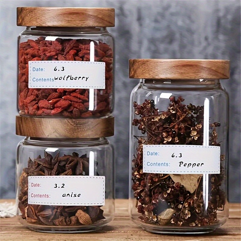 Toidu säilitamise etiketi kleebis, eemaldatavad külmutatud kleebiste sildid, pakendikleebised, köögi klassifikatsioonisildid