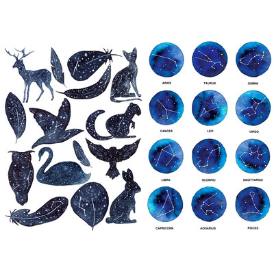 1 KOM. Slatki vremenski logotip Ikona Dekoracija Slatka estetska knjiga Naljepnice za dnevnike Scrapbooking Naljepnica Pahuljice Potrepštine za umjetnost