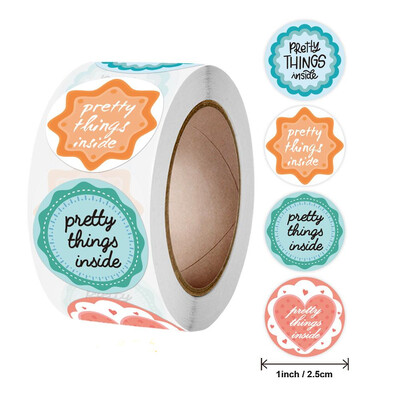 Autocolante 500 buc/rolă Autocolant de recompensă pentru încurajarea feței Etichetă autocolante de decorare jucărie pentru copii