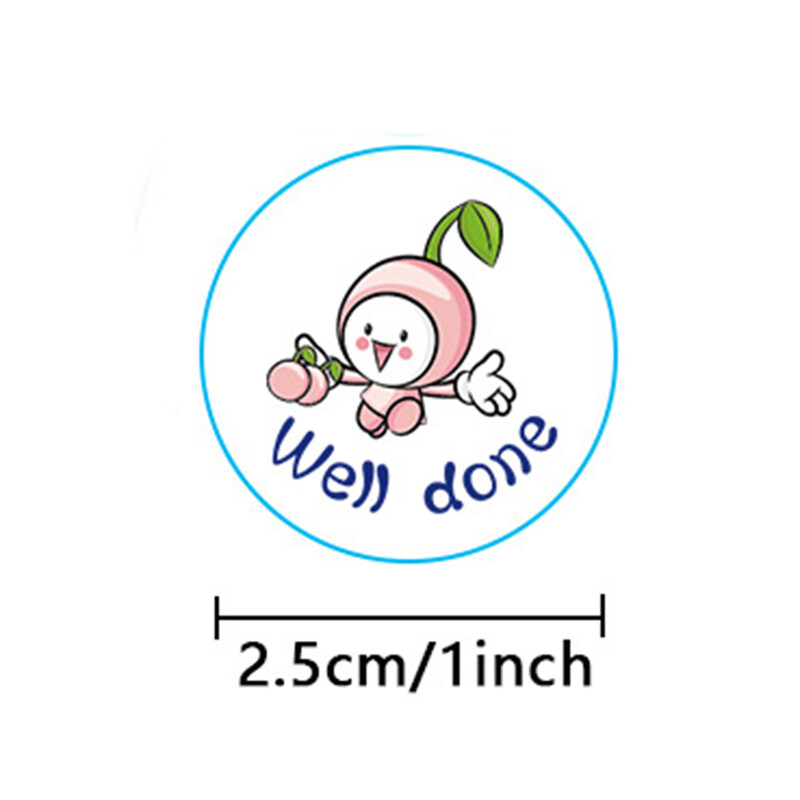 100-500 de bucăți autocolante de recompensă pentru copii Autocolante de animale din desene animate pentru profesori pentru a încuraja studenții autocolante de recompensă papetărie