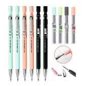 Set de creion mecanic de 2,0 mm Reumplere creativă pentru tijă de creion pentru școală Rechizite de scris pentru birou Copii Fată Examen Papetarie coreeană de rezervă