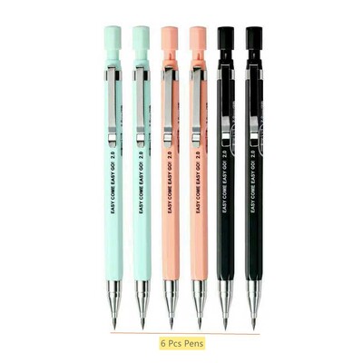 Set de creion mecanic de 2,0 mm Reumplere creativă pentru tijă de creion pentru școală Rechizite de scris pentru birou Copii Fată Examen Papetarie coreeană de rezervă