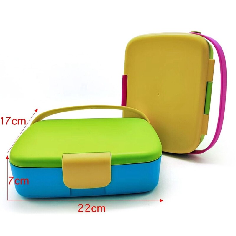 Kaasaskantavad toidukonteinerid lekkekindlad suletud lõunakarp 1200 ml mikrolaineahjus kasutatav Bento kast õpilastele kontoritöötajatele koos käepidemega
