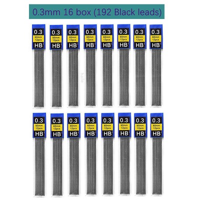 Haile kvaliteetne täismetallist mehaaniline pliiats 0,3/0,5/0,7/0,9 mm professionaalne maalimine, kirjutamine koolitarbed kirjatarbed