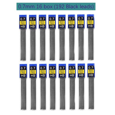 Haile kvaliteetne täismetallist mehaaniline pliiats 0,3/0,5/0,7/0,9 mm professionaalne maalimine, kirjutamine koolitarbed kirjatarbed