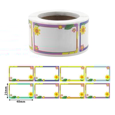 200 buc/rola Autocolante cu nume de desene animate Etichete pentru biberoane pentru grădiniță, etichete cu nume pentru grădiniță, autocolante pentru etichete cu nume de sticle pentru școală