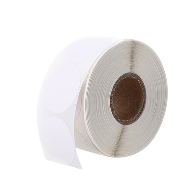 30mm/50mm Στρογγυλό Σχήμα Άμεση θερμική ετικέτα Πολύχρωμη ετικέτα ονόματος για αυτοκόλλητο θερμικό αυτοκόλλητο κύκλου με σχέδιο λογότυπου DIY