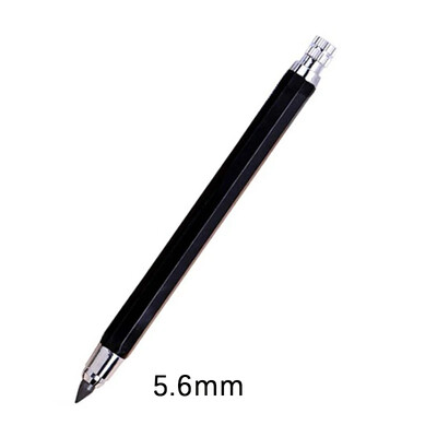 5,6 mm drvena umjetnička olovka za crtanje s 2B 4B 6B 8B olovom Učenici slikaju grafite Metalna mehanička olovka Slatki školski pribor