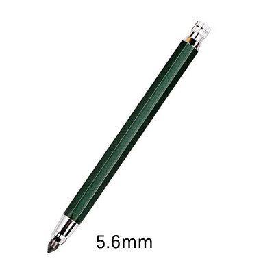 5,6 mm drvena umjetnička olovka za crtanje s 2B 4B 6B 8B olovom Učenici slikaju grafite Metalna mehanička olovka Slatki školski pribor