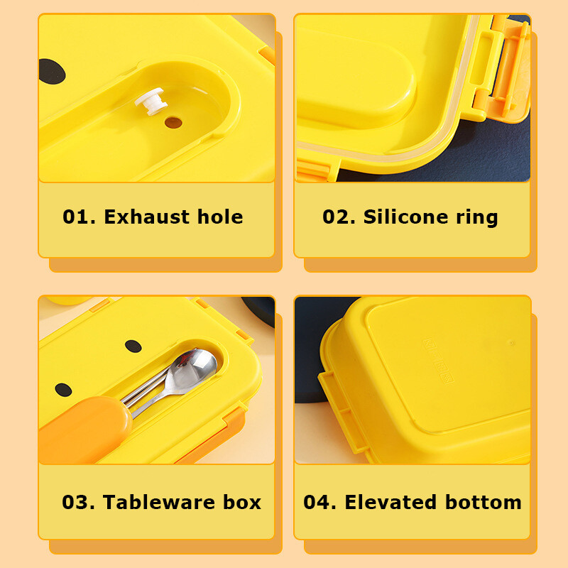 Bento lõunakast lastele 316 roostevabast terasest isoleeritud mikrolaineahjus lõunakast õpilase kaasaskantav multikas armas lõunakast