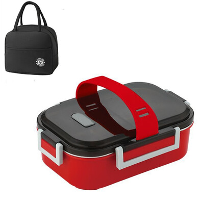 Κουτί φαγητού 700 ml από ανοξείδωτο ατσάλι 304 με λαβή με αντιδιαρροή φούρνο μικροκυμάτων Bento Box Student Kids δοχείο αποθήκευσης τροφίμων