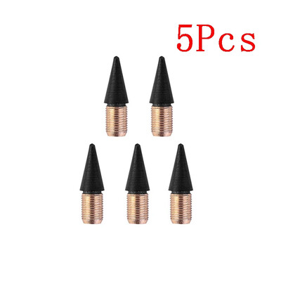 Set de creioane etern din lemn retro alamă nelimitat scris HB sfat înlocuibil studenți desen artă schiță creion papetărie kawaii