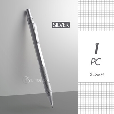 Creion mecanic din metal M&G, 0,5 mm/0,7 mm, reumplere cu plumb, articole de papetărie pentru studenți, creioane automate, rechizite școlare de birou