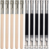 Ξύλινες προεκτάσεις μολυβιών Ρυθμιζόμενη Art Pencil Lengthener Μολύβι προέκτασης μεταλλική λαβή χρωματιστά μολύβια Crayon School