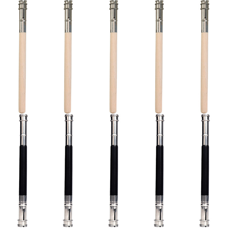 Ξύλινες προεκτάσεις μολυβιών Ρυθμιζόμενη Art Pencil Lengthener Μολύβι προέκτασης μεταλλική λαβή χρωματιστά μολύβια Crayon School