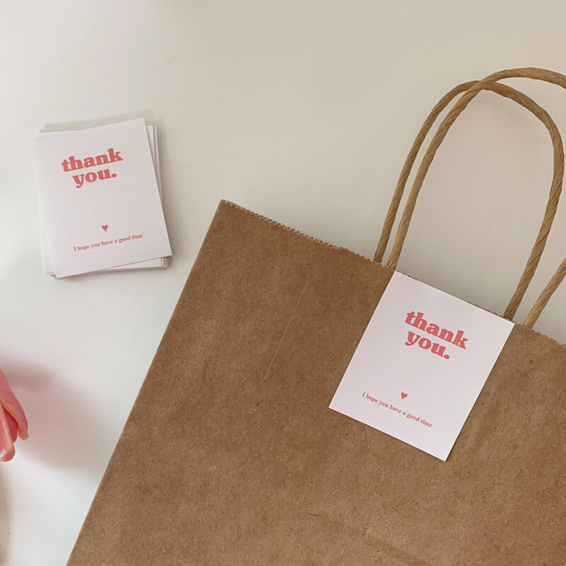 60 de bucăți autocolante de mulțumire 5*6 cm etichete adezive pentru afaceri mici pentru plic, petrecere de nuntă, pungă de ambalare pentru coacere