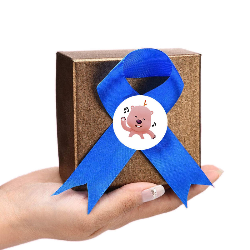 500 buc/rolă Autocolant cu buclă de castor mic coreeană din desene animate drăguț pentru pachet de emoticoane autocolante pentru laptop, cărți cu apă, mobil, jucărie cadou pentru copii