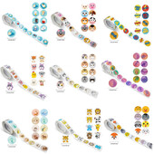 NOI Recompensa cu ridicata Autocolante motivaționale pentru studenți Cut Animal Holiday Festival de petrecere sărbători Etichete autoadezive Artizanat