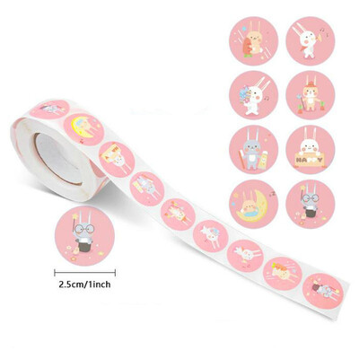 NOI Recompensa cu ridicata Autocolante motivaționale pentru studenți Cut Animal Holiday Festival de petrecere sărbători Etichete autoadezive Artizanat