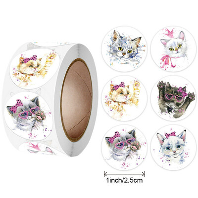 NOI Recompensa cu ridicata Autocolante motivaționale pentru studenți Cut Animal Holiday Festival de petrecere sărbători Etichete autoadezive Artizanat