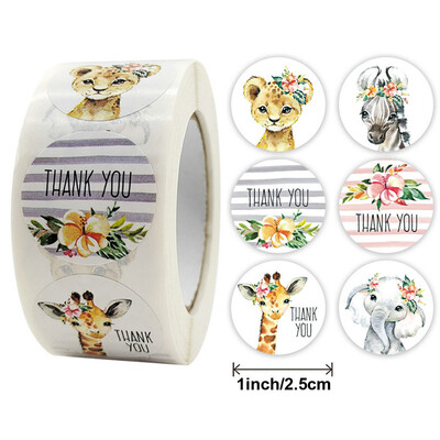 NOI Recompensa cu ridicata Autocolante motivaționale pentru studenți Cut Animal Holiday Festival de petrecere sărbători Etichete autoadezive Artizanat