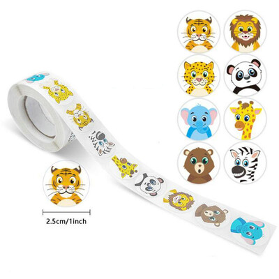 NOI Recompensa cu ridicata Autocolante motivaționale pentru studenți Cut Animal Holiday Festival de petrecere sărbători Etichete autoadezive Artizanat