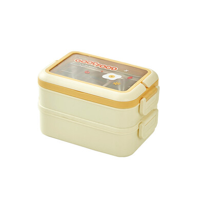 Cutie de prânz izolată cu apă încălzită din oțel inoxidabil 304 cu mai multe straturi, cutie de prânz cu cadru dublu, cutie de prânz portabilă pentru cuptorul cu microunde