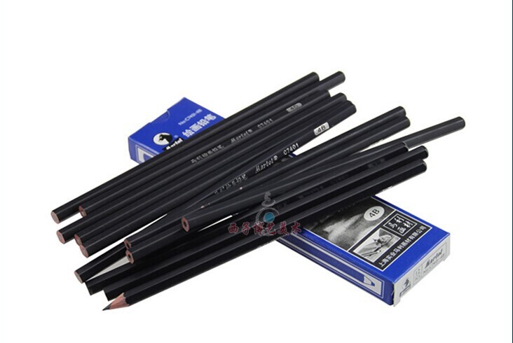 „Maries Art“ pieštukų rinkinys „Non Toxic Artist“ anglies eskizų pieštukas Medinis pieštukas, skirtas piešti eskizą „Avatar“ mokyklos reikmenys