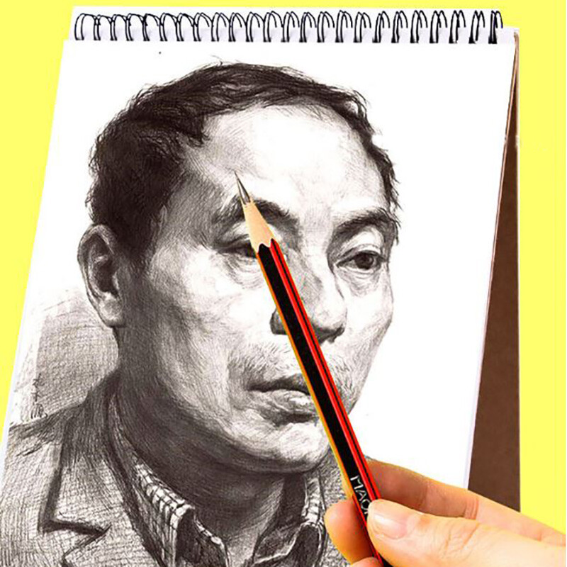 10 tk / partii Puidust visandipliiats Pliiats HB pliiats kustutuskummiga Laste joonistuspliiats Koolitarbed Kirjatarbed