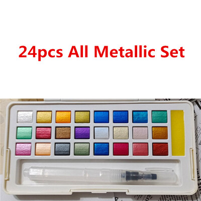 Solid Pigment Watercolor Nail Draw Χρώμιο γκλίτερ πούδρα Λουλούδια Διακόσμηση Χρωστική Νυχιών