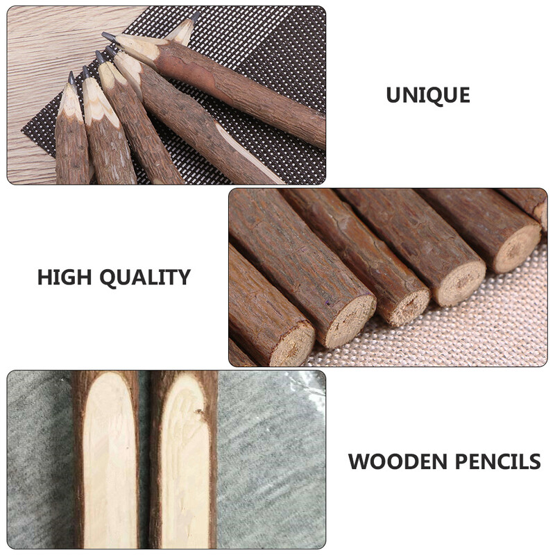8 vnt. Natūralūs mediniai pieštukai Šakų pieštukai Žievės pieštukai Mediniai medžio kaimiški šakelių pieštukai Dovana ikimokyklinukui mažyliui
