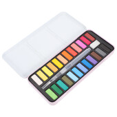 Στερεά ακουαρέλα πολλαπλών λειτουργιών γκουάς βαφής Σχέδιο προμήθειες αξεσουάρ βούρτσα μεταλλικό