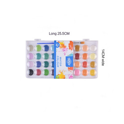 A12/21/36/48 Set akvarela u boji Pigmento Art Supplies Acuarela Basic Neon Glitter Aquarel Professional Paint Paint Drawing