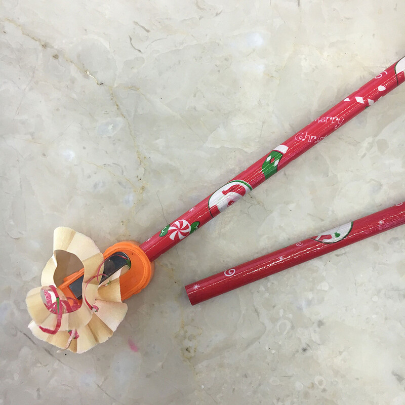 12 vnt. Dovanos kojinėms, Kalėdų mokyklos pieštukas Kūrybinis animacinis filmas vaikas