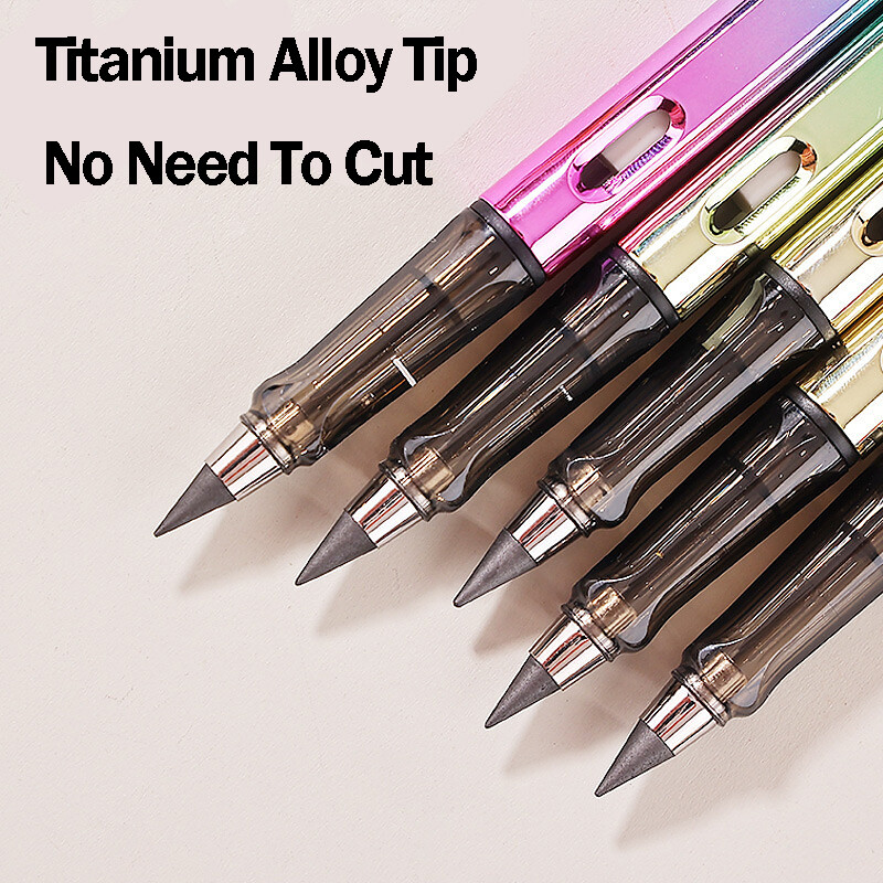 22 buc. Creion Kawaii Eternal Scriere nelimitată pentru copii Artă Pix drăguț Anime fără ascuțire Desen Rechizite școlare Papetarie