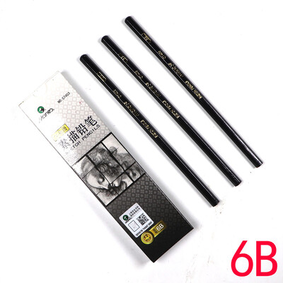 12PCS/BOX profesionalus eskizavimo pieštukas lauko eskizavimo meno specialus pieštukas anglies rašiklis 4H/2h/HB/2B/4B/6B/8B/10B/