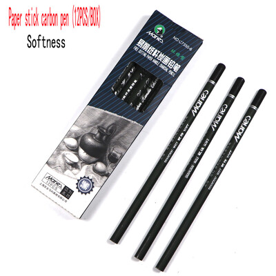 12PCS/BOX profesionalus eskizavimo pieštukas lauko eskizavimo meno specialus pieštukas anglies rašiklis 4H/2h/HB/2B/4B/6B/8B/10B/