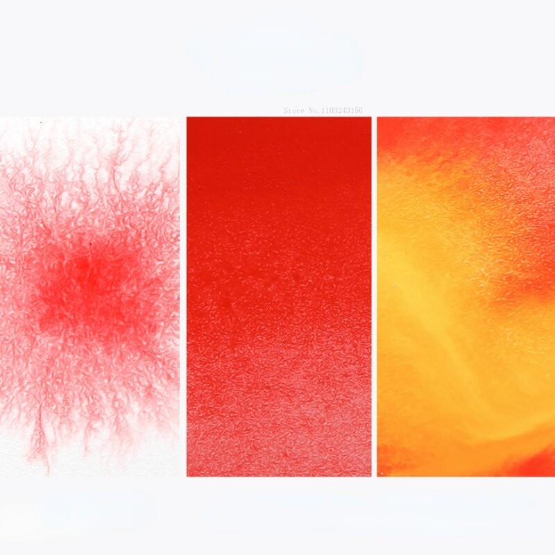 48 värviga ühevärvilised akvarellvärvid kunsti maalimistööriistade komplekt algajatele käsitsi maalitud akvarellide loomispalett Vesivärvi tarvikud