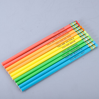 10 vnt Spalvoti pieštukai Profesionalūs aliejiniai medžiai Minkšti akvareliniai pieštukai Nemokamas pritaikymas mokyklos piešimo eskizų meno reikmenims