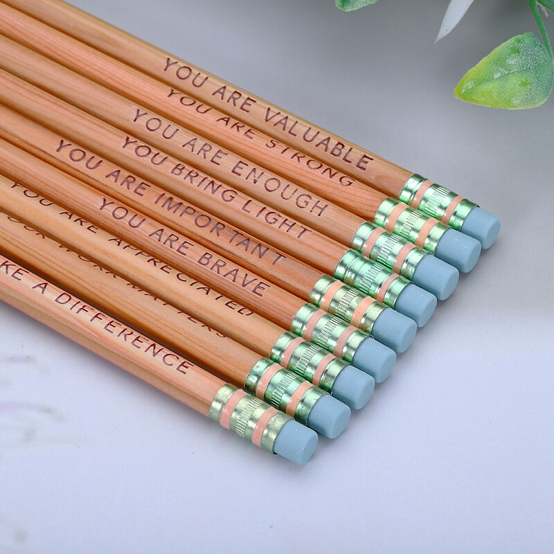 10 vnt Spalvoti pieštukai Profesionalūs aliejiniai medžiai Minkšti akvareliniai pieštukai Nemokamas pritaikymas mokyklos piešimo eskizų meno reikmenims