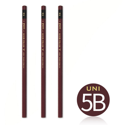 Japanska UNI drvena olovka 1887 od 3 komada prikladna je za pisanje skica i crtanje učenika. Profesionalni likovni pribor Školski pribor