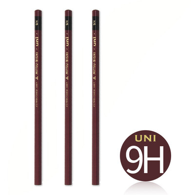 Japanska UNI drvena olovka 1887 od 3 komada prikladna je za pisanje skica i crtanje učenika. Profesionalni likovni pribor Školski pribor