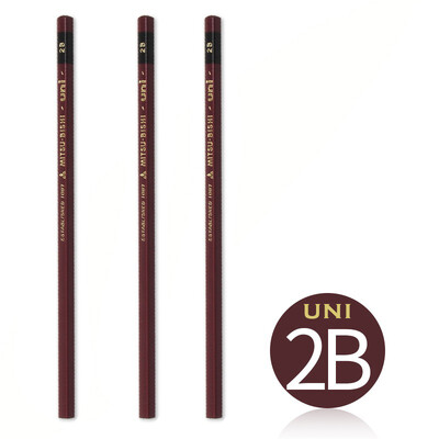 Japanska UNI drvena olovka 1887 od 3 komada prikladna je za pisanje skica i crtanje učenika. Profesionalni likovni pribor Školski pribor