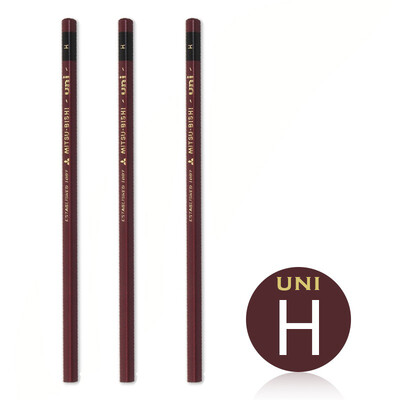 Japanska UNI drvena olovka 1887 od 3 komada prikladna je za pisanje skica i crtanje učenika. Profesionalni likovni pribor Školski pribor