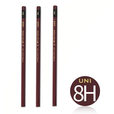 Japanska UNI drvena olovka 1887 od 3 komada prikladna je za pisanje skica i crtanje učenika. Profesionalni likovni pribor Školski pribor